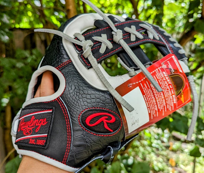 New 2023 Rawlings Heart of the Hide PRO314-32BW Croc Skin Baseball Infield Glove 11.5"