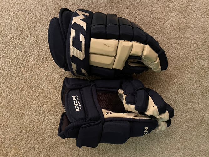 Used CCM HG96 Gloves 14" Pro Stock