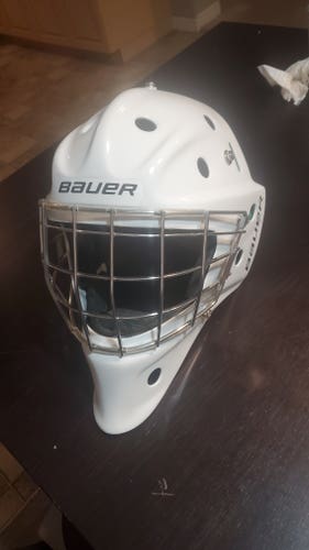 Senior Fit1 Bauer NME IX refinished Goalie Mask