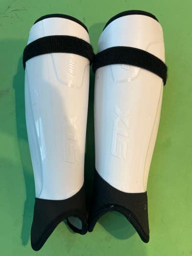 Use L/XL STX Goalie Shin Guards