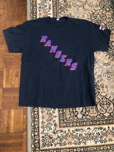 New York Rangers Playoffs 2022 T Shirt XL