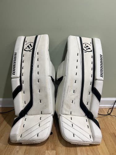 Used 32" +1.5 Warrior Ritual G2 Pro Goalie Leg Pads