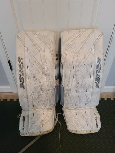 Used 29 + 1 Bauer Supreme one90 Goalie Leg Pads