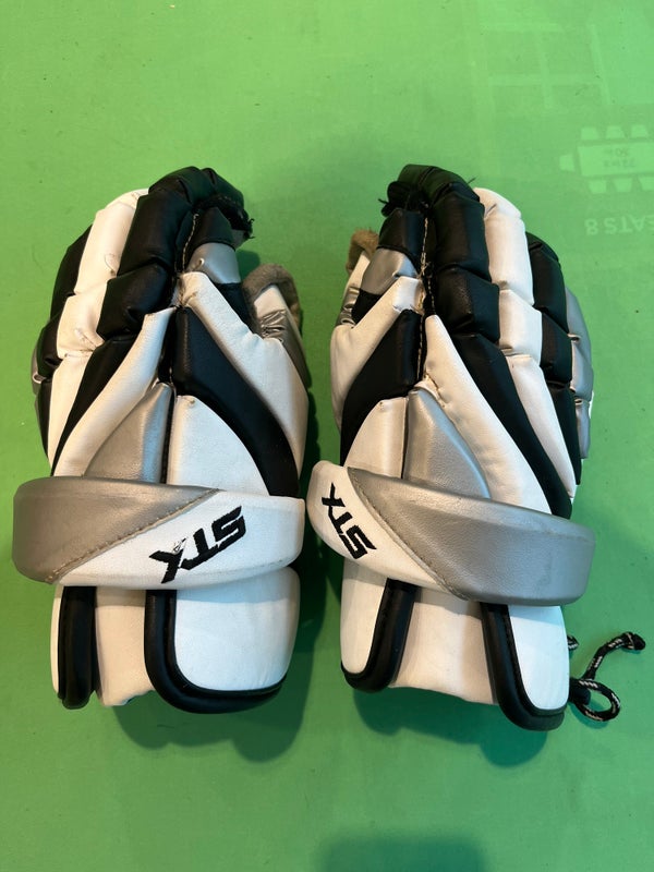 Used STX Lacrosse Gloves 12"