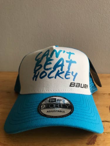 BAUER CAN’T BEAT HOCKEY ONE SIZE FITS ALL HAT NEW