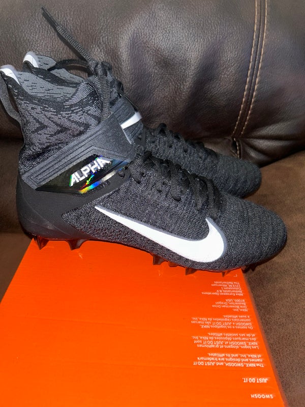 Nike Alpha Menace Elite 3 RW Grey Football Cleats 8 10.5 12 13 14  CV0578-001 New