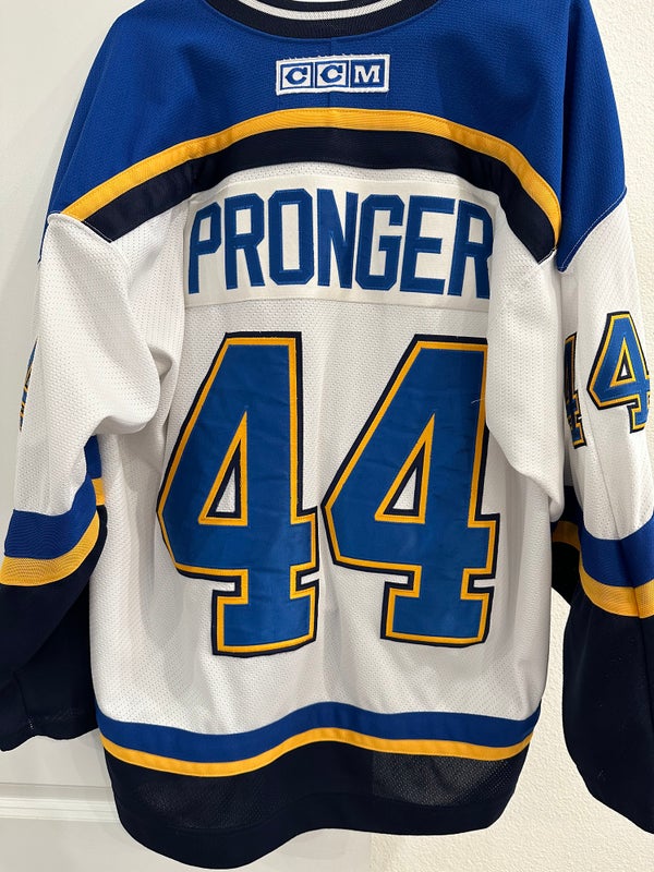 Chris Pronger blues jersey xl