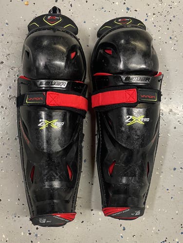 Used Bauer Vapor 2X Pro Shin Pads