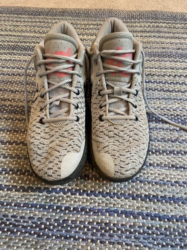 Used Size 8.5 (Women's 9.5) Nike KD 5 Trey Shoes— Light Smoke Grey Black