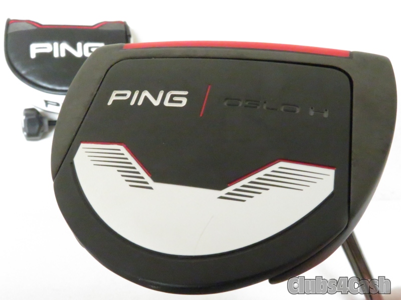 PING 2021 Oslo H Mallet Putter Black Dot Adjustable +Cover & Tool