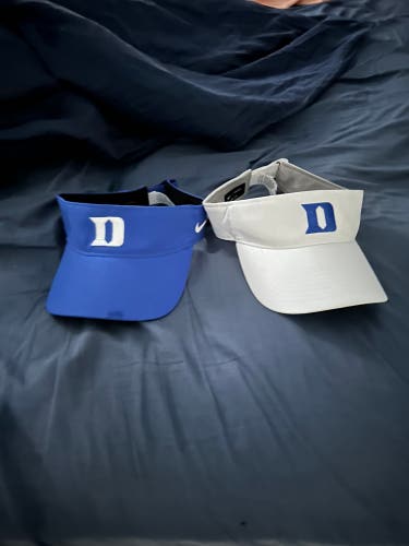 2 brand new duke visors never worn