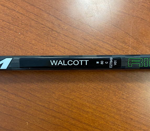 #85 Forward Daniel Walcott - New Left Hand CCM RibCor Trigger 4 Pro Hockey Stick Pro Stock
