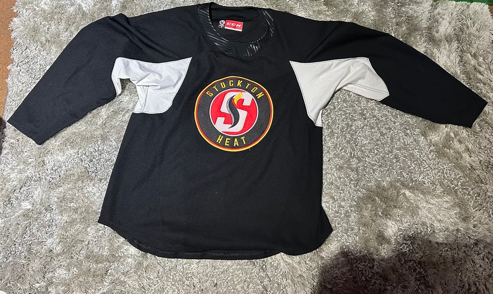 CCM Stockton Heat Practice Jersey Black
