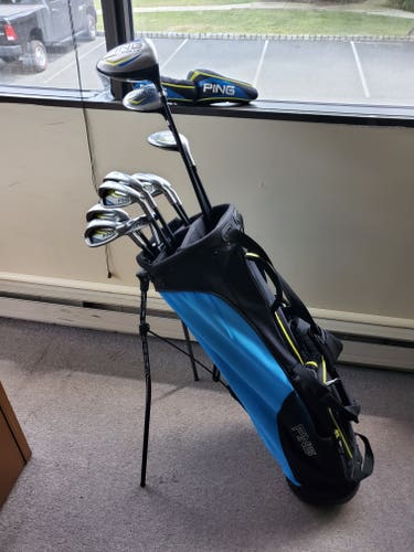 Used Junior Ping Thrive Right Handed Clubs (Full Set) Junior 10 Pieces