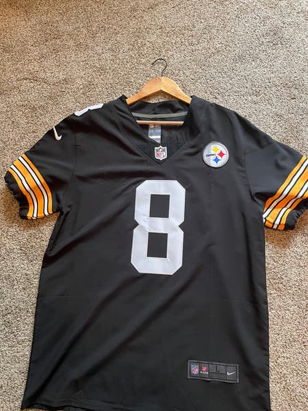 Pittsburgh Steelers #8 Kenny Pickett Throwback Jersey - Main Image