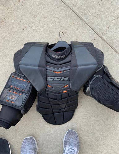 Used Medium CCM Premier Pro Goalie Chest Protector