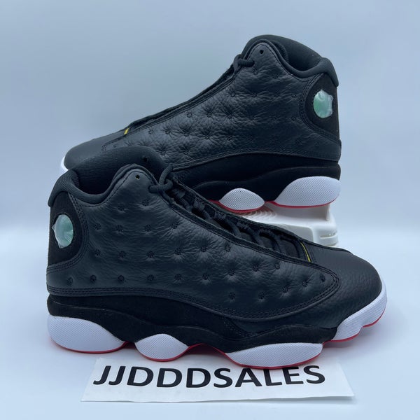 2023 Nike Air Jordan 13 Retro Playoff Black Red 414571-062 GS Men