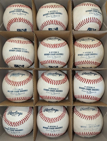 Used Rawlings Official Minor League and/or Major League Baseballs 36 Pack (Very Good-Excellent)