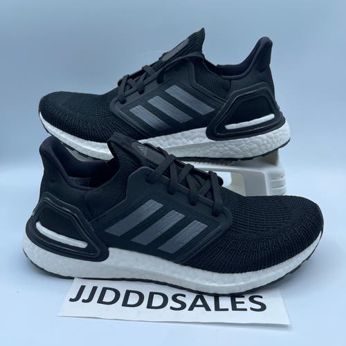 Adidas Ultraboost 20 Black White Running Shoes FY3457 Men's Size 7 NWT