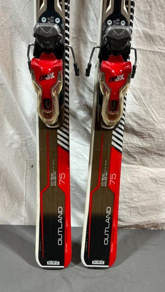 Dynastar Outland 75 156cm 120-75-110 r=13m Rock Skis LOOK XPress
