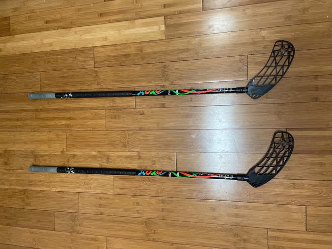 2 Xoro Floor Hockey Sticks