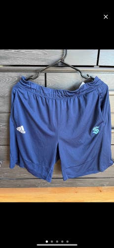 Seattle Kraken Adidas Team Issued Short Large