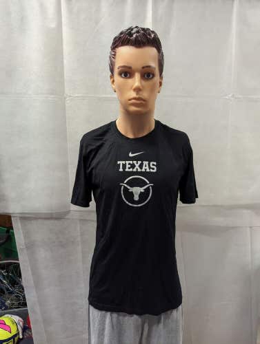Team Issued Texas Longhorns Nike Shirt Black M NCAA