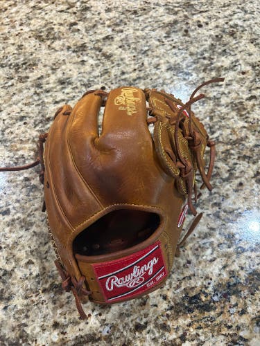Used Right Hand Throw 11.75" Heart of the Hide Baseball Glove