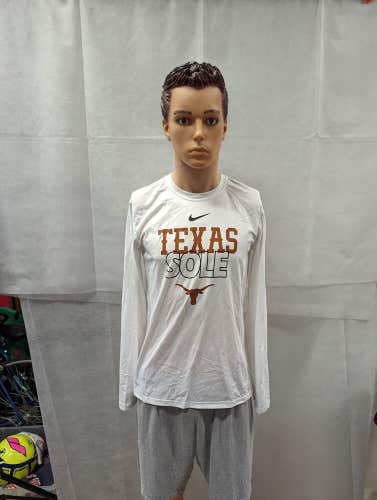 Team Issued Texas Sole Nike Long Sleeve Shirt M NCAA