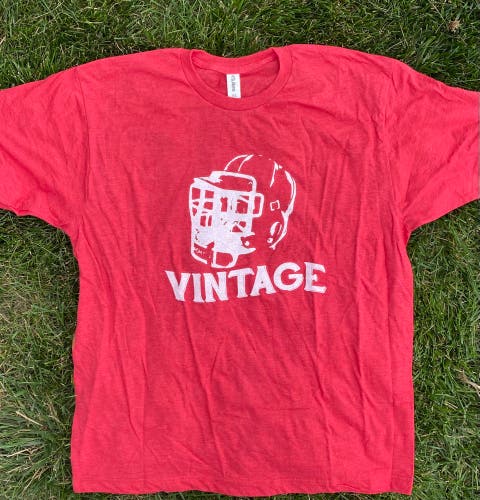 Vintage Lax Brand Shirt Red (L,XL,2XL)
