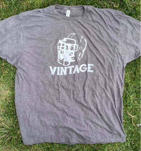 Vintage Lax Brand Shirt Gray (M,L,XL,2XL,3XL)