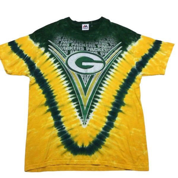 90s, Green Bay Packers vintage all over graphic T-shirt. XL