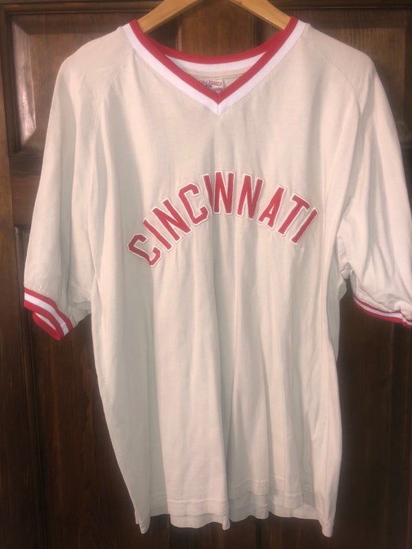 Chicago White Sox Jersey Throwback 1973 Red Pinstripes SGA Sewn Button Up  Youth