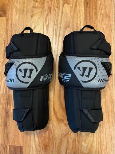 Used Warrior Ritual X2 Goalie Knee Pads Intermediate