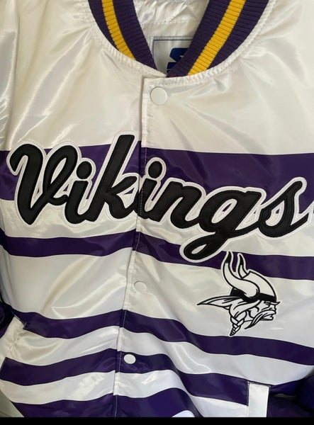 VTG STARTER PRO LINE MINNESOTA VIKINGS FULL ZIPP WITH HOOD WINTER