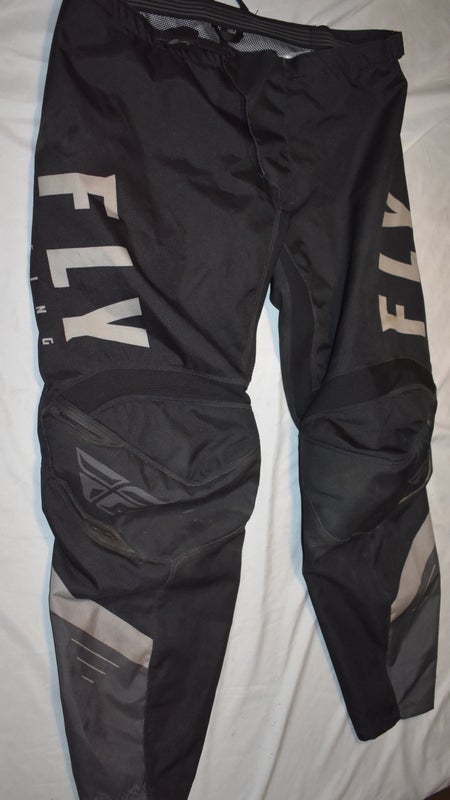 Fly Racing F-16 Motocross Race Pants, Black, Size 40 - Great Condition!