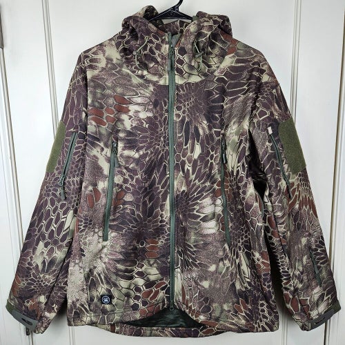 TAD Tactical Softshell Jacket Womens Typhoon Camo Hunting Military Size: L