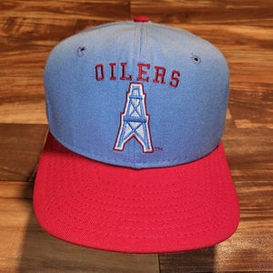 Vintage Rare AJD Pro Line Houston Oilers Football NFL Sports Snapback Hat Cap