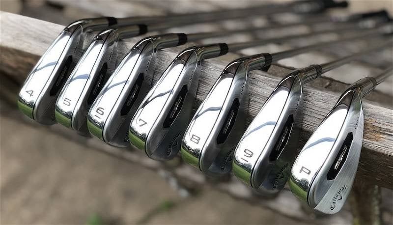 Callaway Rogue ST Pro Irons Set Men's Right Handed Stiff Flex Steel Shaft Paradym Bertha Big