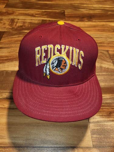 Vintage Washington Redskins NFL Sports ANNCO Arch Style Logo Hat Snapback