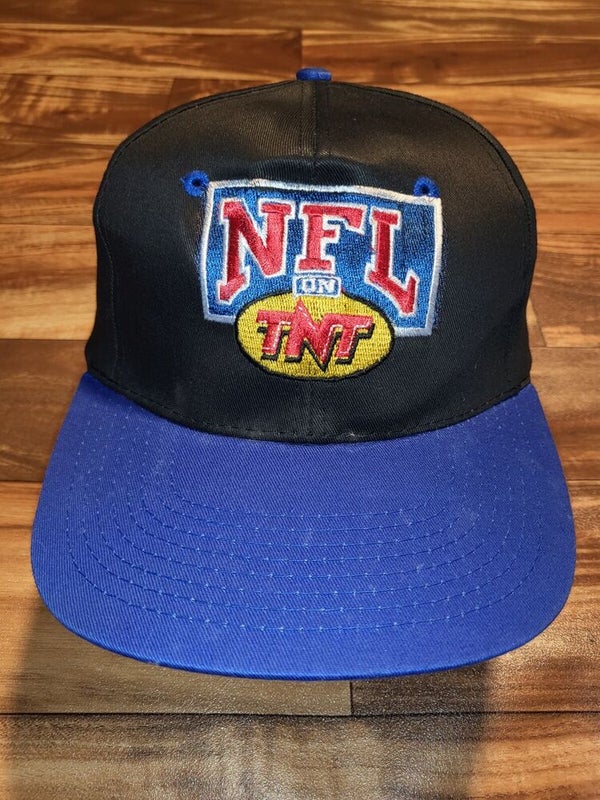 Vintage Rare NFL On TNT TV Promo Football Sports Black Vtg Hat Cap Snapback