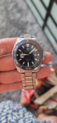 Henrik LUNDQVIST TAG HAUER Aquaracer