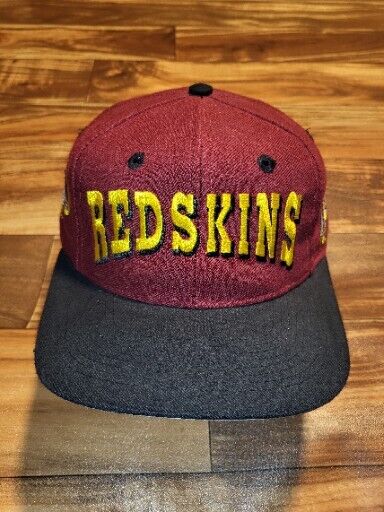 Vintage Rare Washington Redskins NFL Sports Drew Pearson Wool Blend Hat Snapback