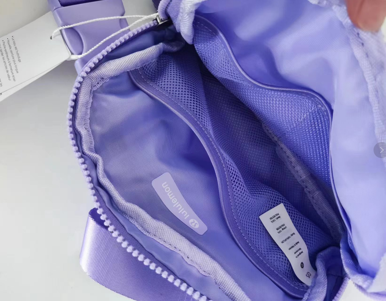 Track Mini Belt Bag - Atomic Purple/Blue Linen - ONE SIZE at Lululemon