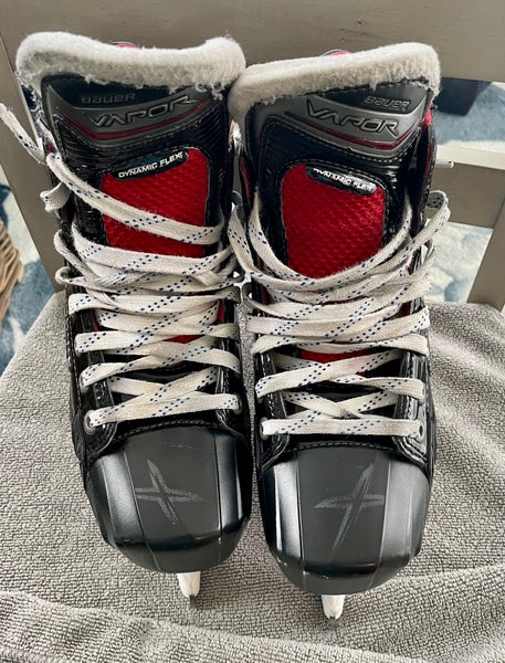 Used Bauer Regular Width Size 5.5 Vapor 1X Hockey Goalie Skates