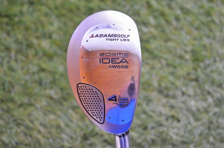 Adams Golf	Tight Lies Idea i-Wood	4 Iron 21*	RH	39"	Graphite	Womens	New Grip