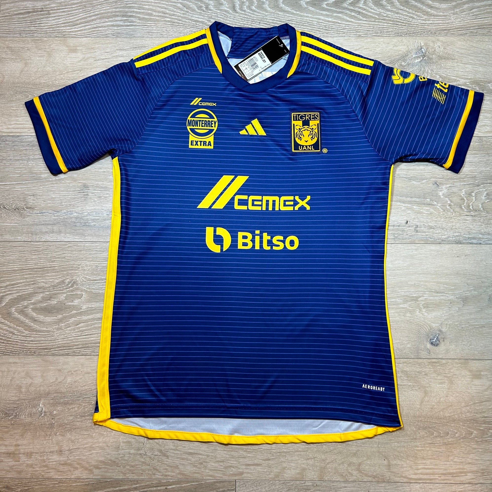 Tigres UANL adidas 2020/21 Away Replica Jersey - Blue