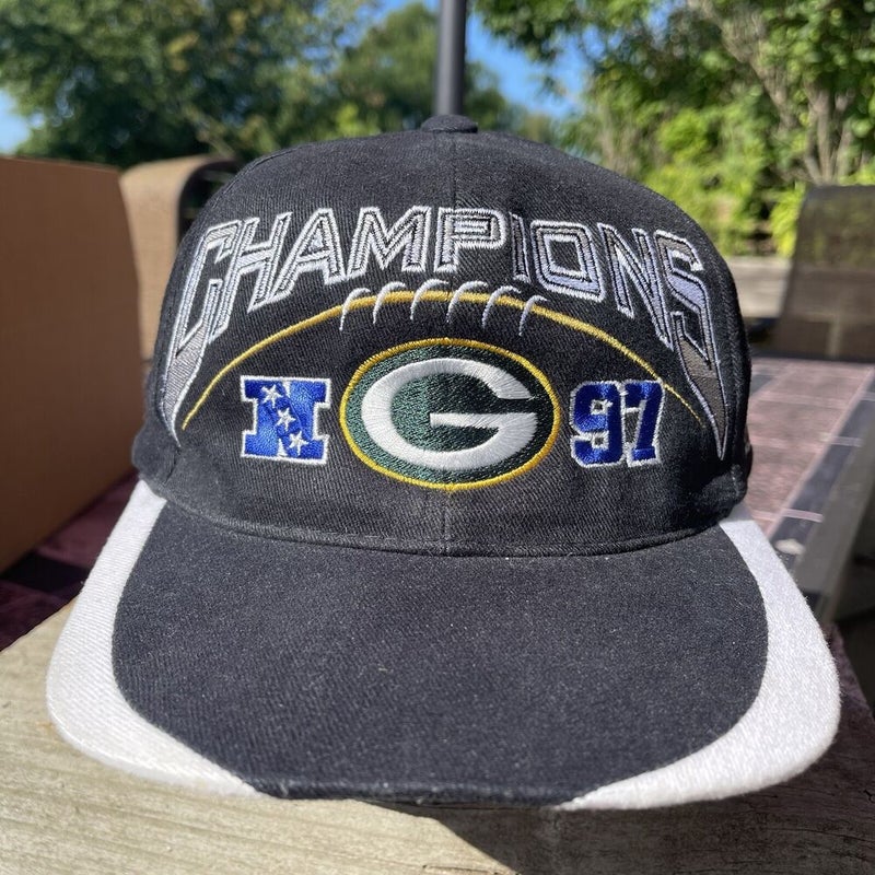 Vintage Green Bay Packers NFC Champions 1997 Sports Specialties Pro Line Hat Cap
