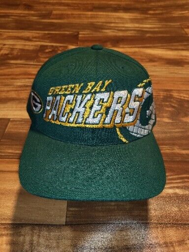 Vintage Green Bay Packers Sports Specialties NFL Pro Line Vtg Grid Snapback Hat
