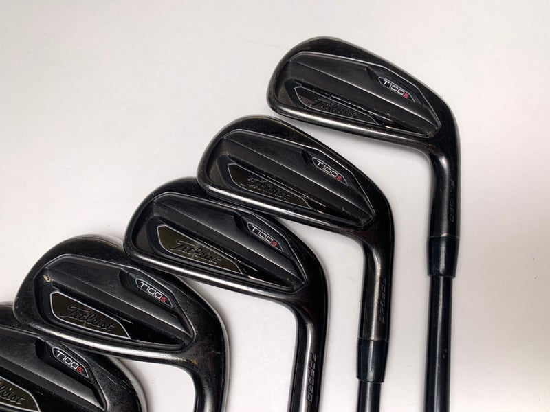 Titleist T100S Black Iron Set 5-PW+AW Project X LZ 6.5 Extra Stiff 